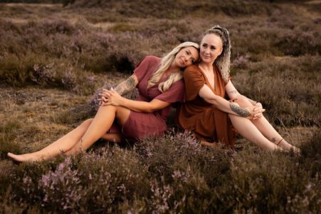 Iris Korenberg Fotografie - Koppelshoot Op De Heide-4