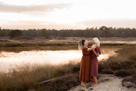 Iris Korenberg Fotografie - Koppelshoot Op De Heide-8