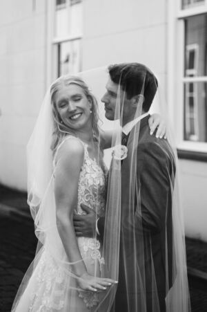 Romantische trouwfoto's