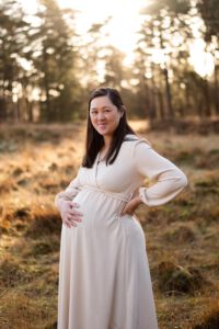 Fotoshoot in de winter