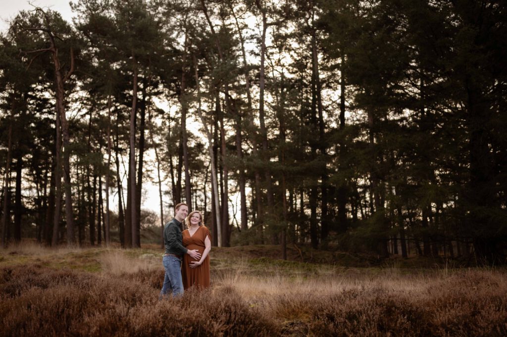 Fotoshoot in de winter